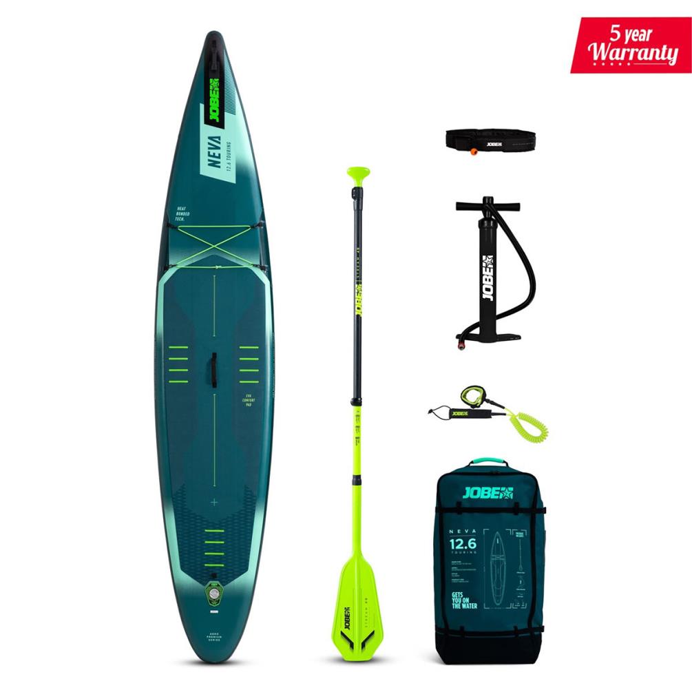 Jobe Aero Neva Inflatable Touring Paddle Board 12'' 6